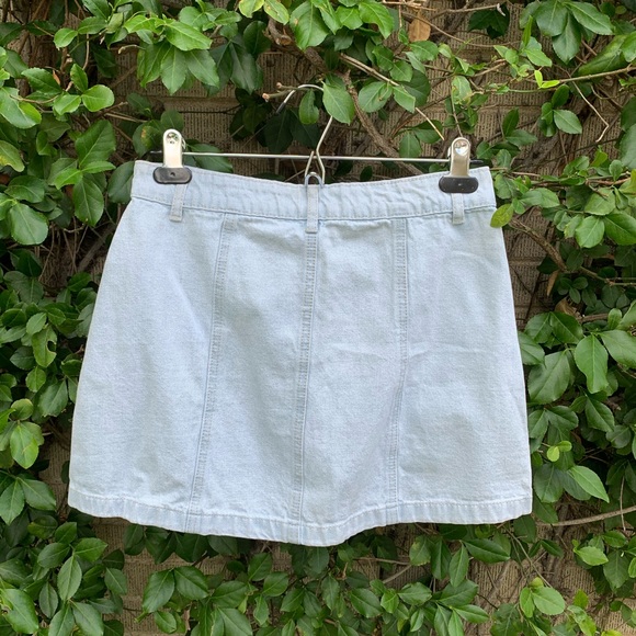 Jean button down skirt - Picture 2 of 2